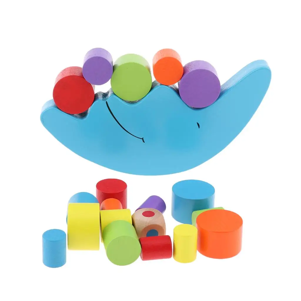 Moon Building Blocks Early Educational Sensorial Material