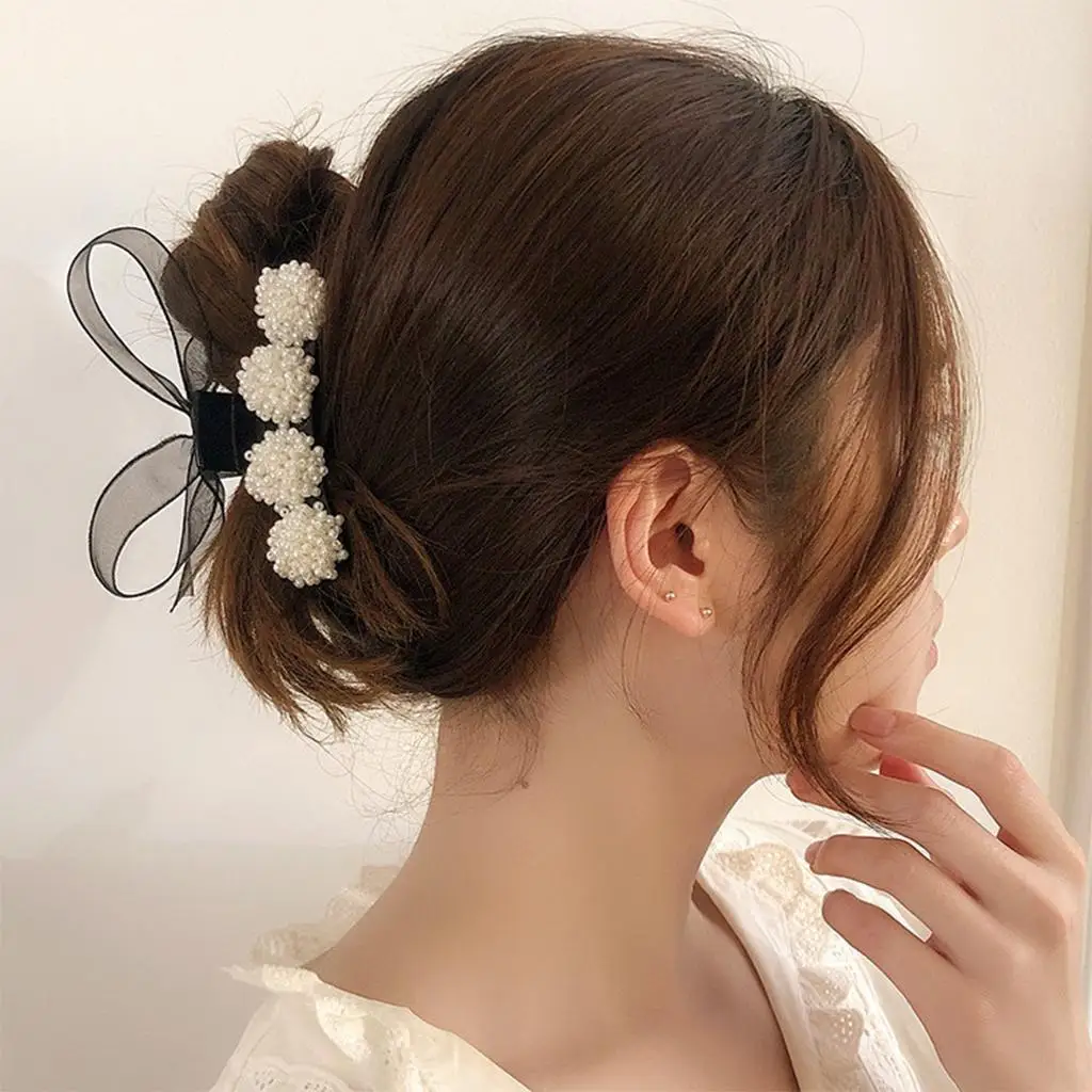 Large  Clip for Women Jumbo Hair Clips   Barrette Jaw Clamp /Short  Hair Styling Accessories