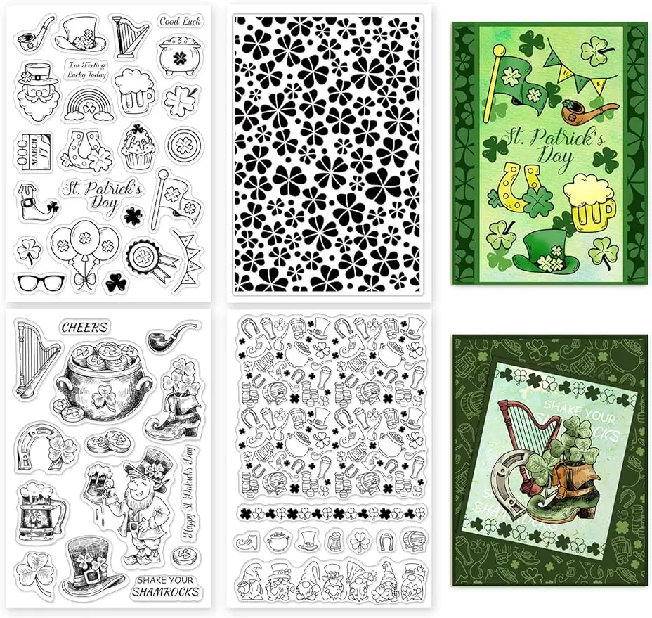Rubber Stamp, Animais Palavras, Scrapbooking, Journaling Álbum de Fotos, 4 Estilos