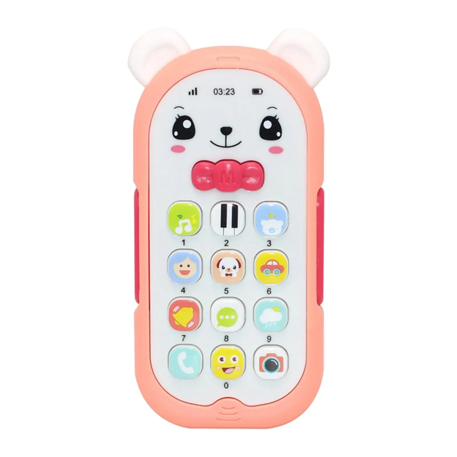  Toys Early Educational Mobile phone Toys Boys Girls Learning Gift Pretend  2 Year Old with Sound and  Click