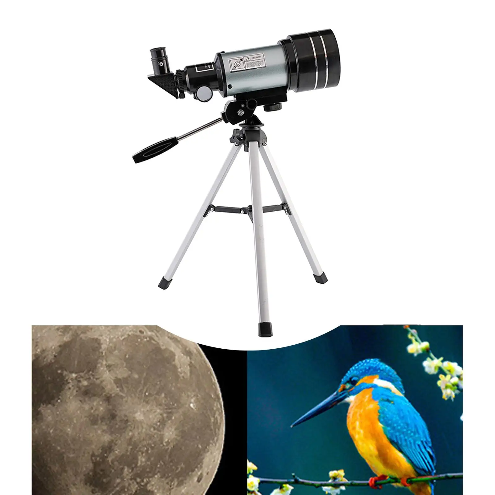 Astronomical Telescopes with Eyepieces Outdoor Spotting Scope Refractor Travel Telescope for Kids 8 10 12 Children