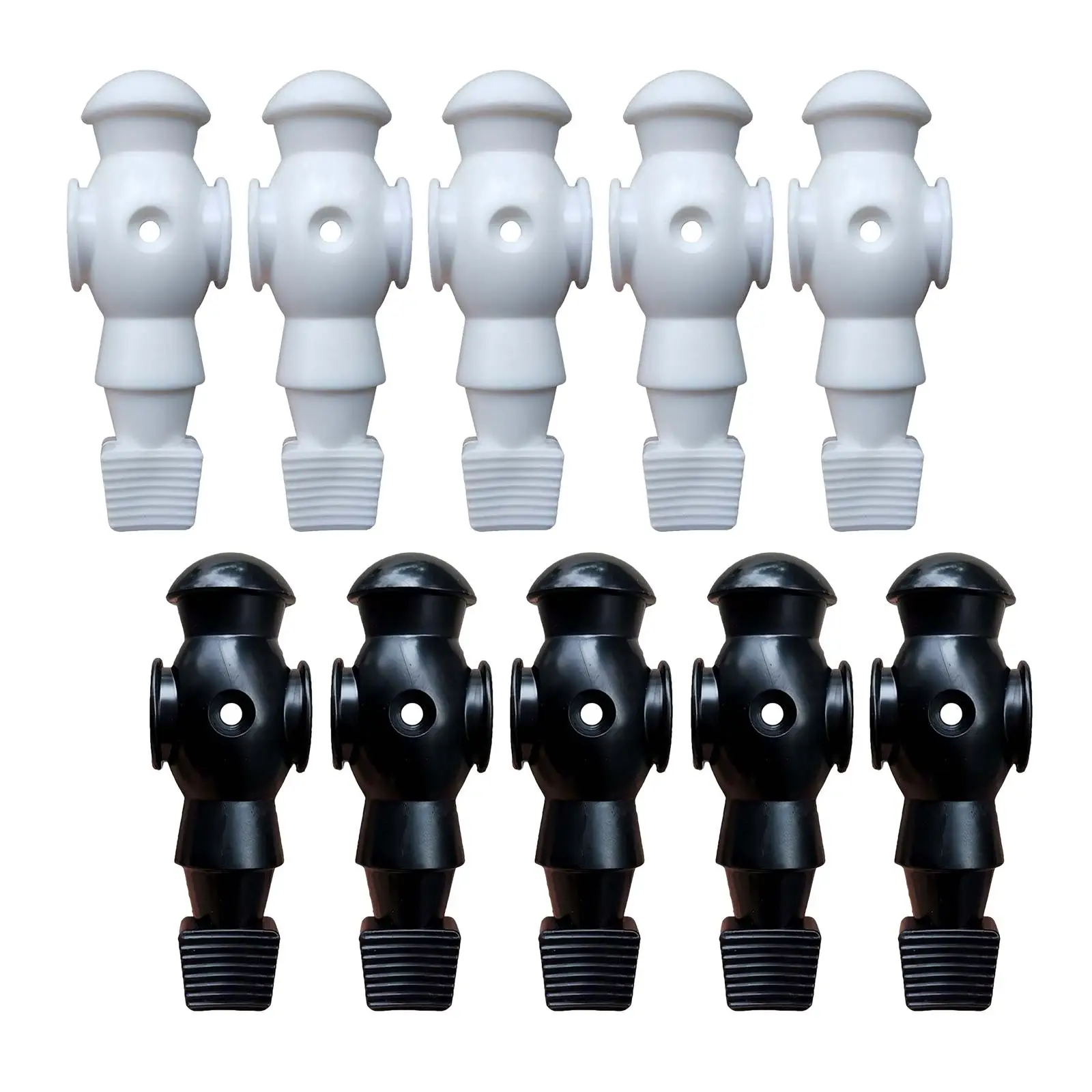 10Pcs Table Soccer Men Player Toys Table Foosball Player Replacement Man Foosball Table Parts Foosball Players for Game Room