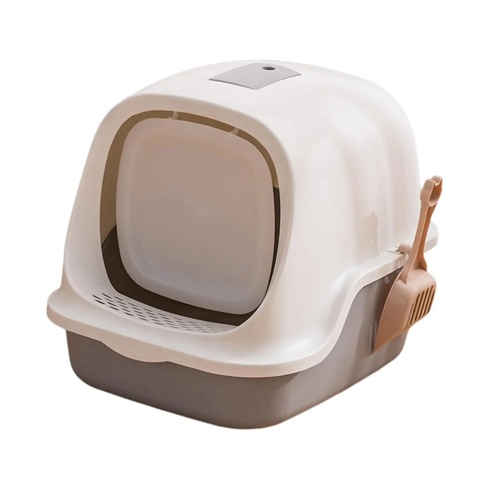 Enclosed Cat Litter Box for Indoor Cats Large Fully Enclosed Hooded Cat Toilet for Growing Cats for Small and Medium Cats