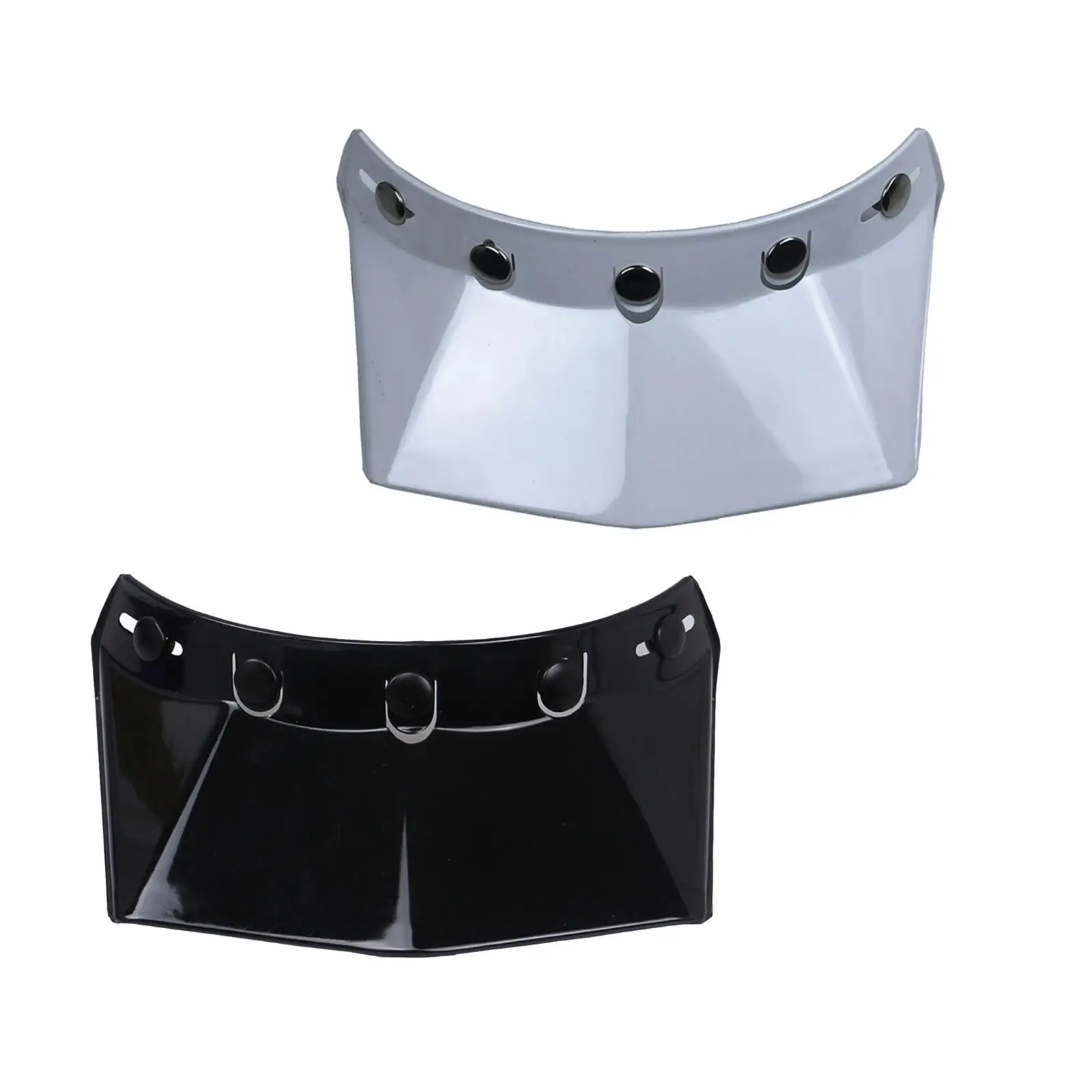 2Pcs 5- Visor  Replace for Motorcycle Helmet Scratch Resistant