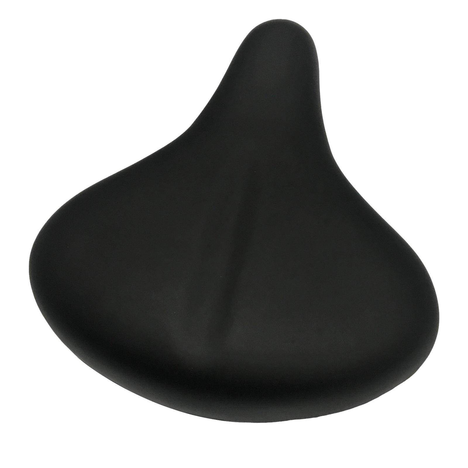 Bike Seat Padded PU Leather Foam Rainproof Soft Bicycle Seat Bicycle Saddle for Exercise Bike Stationary Bike Unisex Women Men