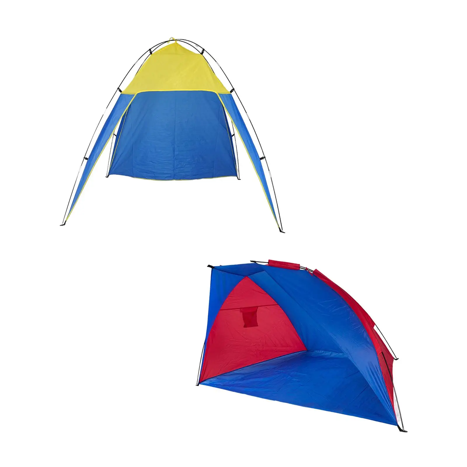 Heavy Duty Sun Shade Tent Canopy Camping Outdoor Hiking Sun Protection Awning Beach Sun Shelter for Summer Backyard Yard Travel
