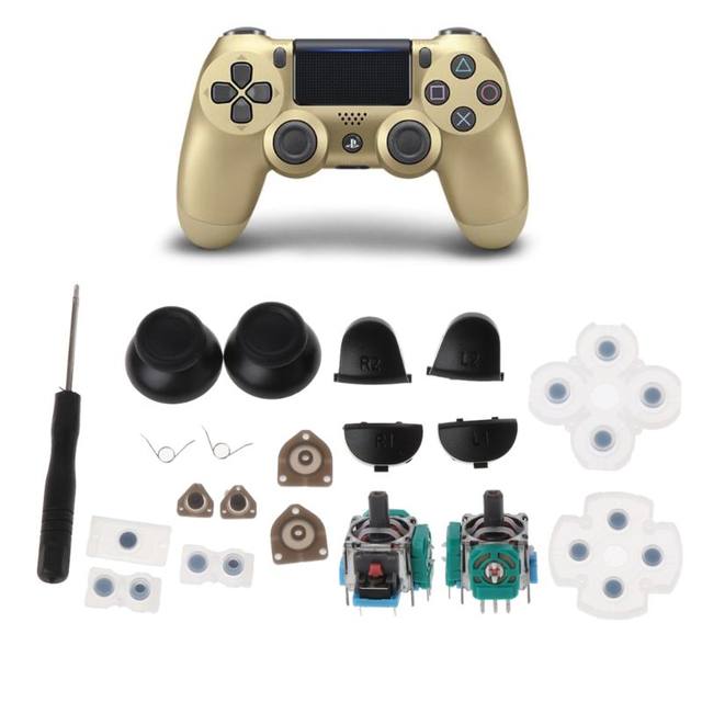 J60A Trigger Buttons Thumb Stick Grips Cover with Conductive