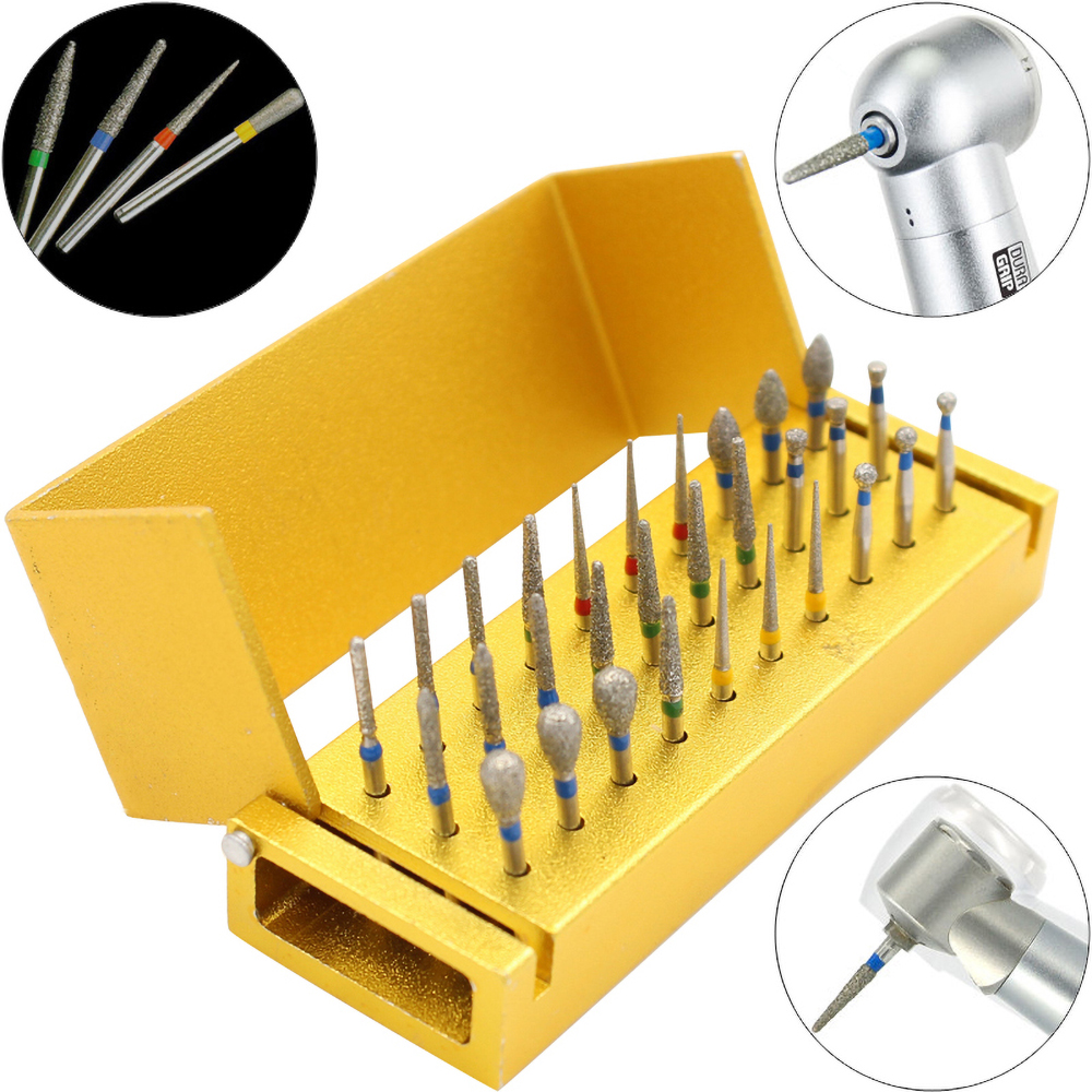 Best of 30Pcs Aluminium Dental Burs Diamond Set High Speed Sanding Teeth Polishing Drill Instrument Teeth Whitening Dentisry Tool Reviews & Tips