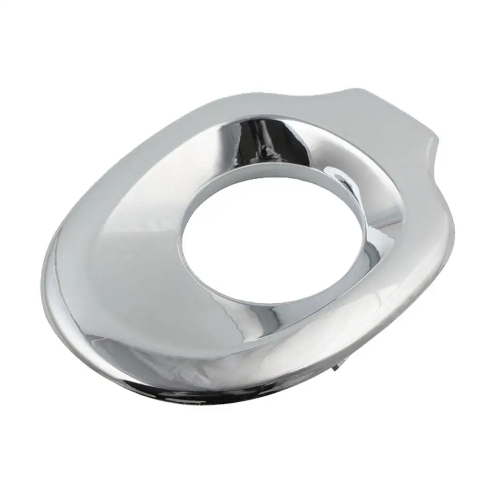 Motorcycle Ignition Key Accent  Lock Cover, Chrome Switch Trim Grommet Compatible for Honda Goldwing GL 1800 01-05