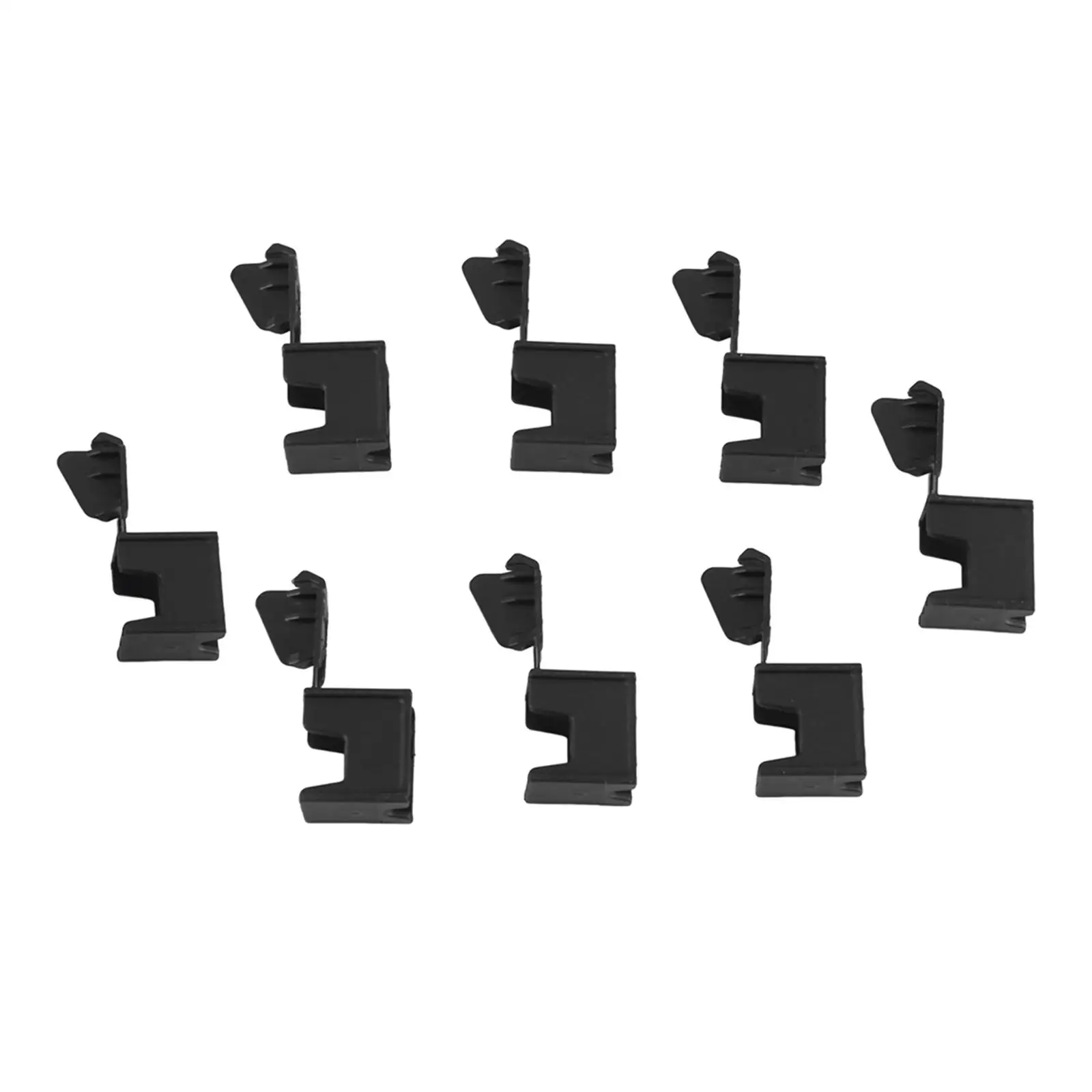 8Pcs Convertible Roof Top Hinge Cover Clips Parts 54377187747 Sturdy Easy to