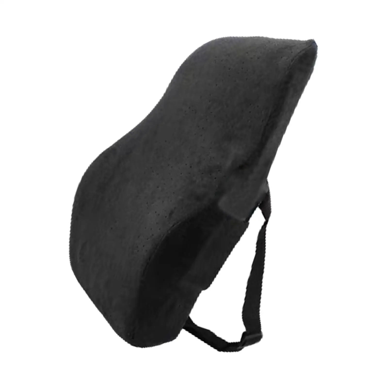 Car Lumbar Back Support Memory Foam Waist Soft Correct Sitting Posture Waist Cushion Fit for Travel