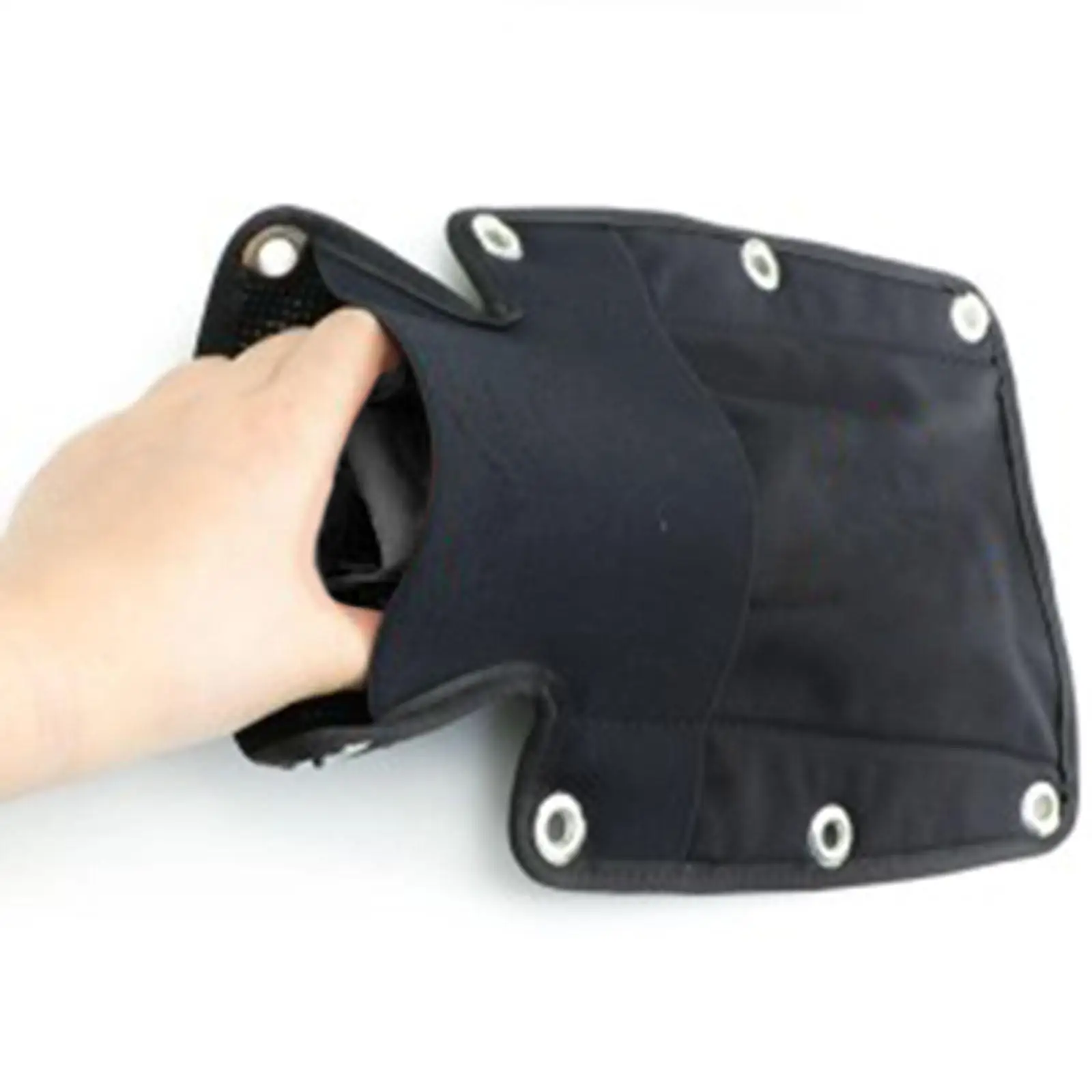Scuba Diving Backplate Pad with Screws with Storage Pocket Nylon for Harness