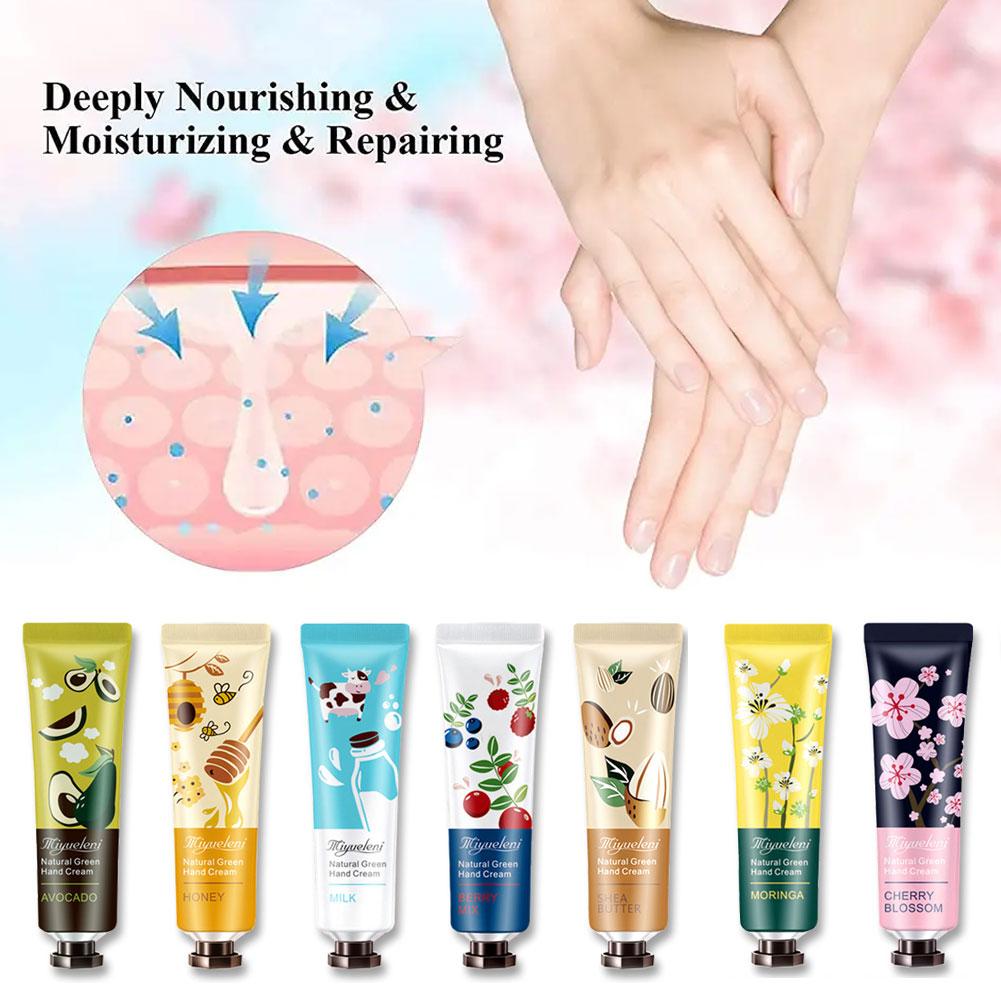 Best of Fruity Flowery Hand Cream Moisturizing Anti-wrinkle Chap Beauty Hand Skincare Anti Sets Hands Repairing Care Creams B0D2 Reviews & Tips