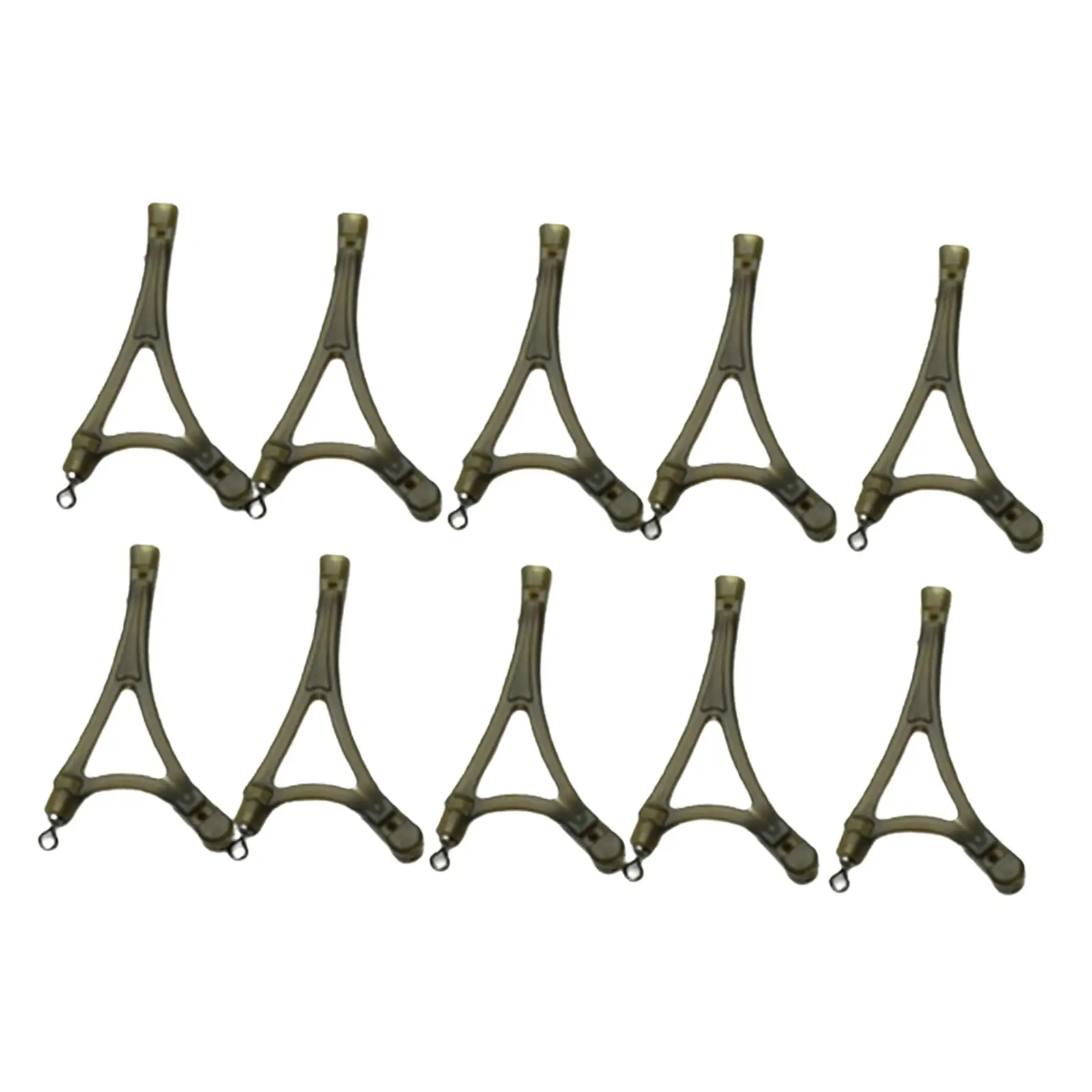 10PCS Carp Fishing Accessories Anti Tangles Sleeves for Carp Feeder Fishing Helicopter Hair Rigs Bead Fishing Tackle Equipment