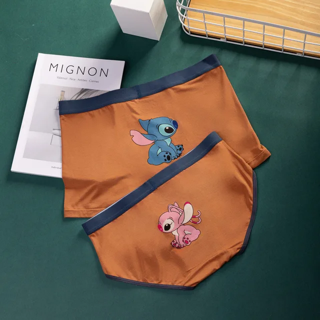3pcs Disney Stitch Men Briefs Underwear Pure Cotton Boy Anime Cartoon  Underpant Breathable Student Shorts Set Child Clothes Gift - Animation  Derivatives/peripheral Products - AliExpress