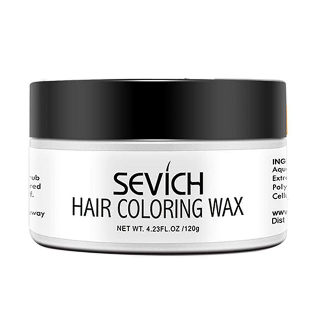 Description Picture 2 of item2019 100g Temporary Hair Color Wax Men DIY Hairstyle Mud Molding Paste Dye Cream Gel
