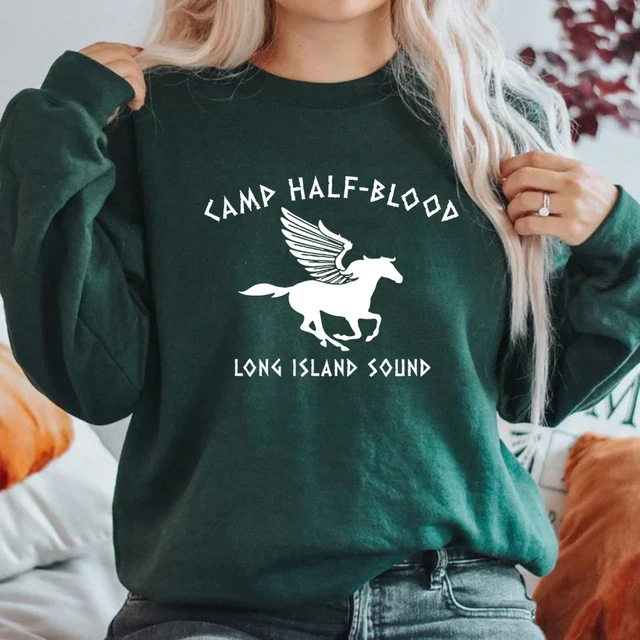 Camp Half Blood Women T Shirts Vintage Clothes Y2k Top Halloween Wicca  Tshirt Long Island Sound Percy Jackson Cotton T Shirt - AliExpress