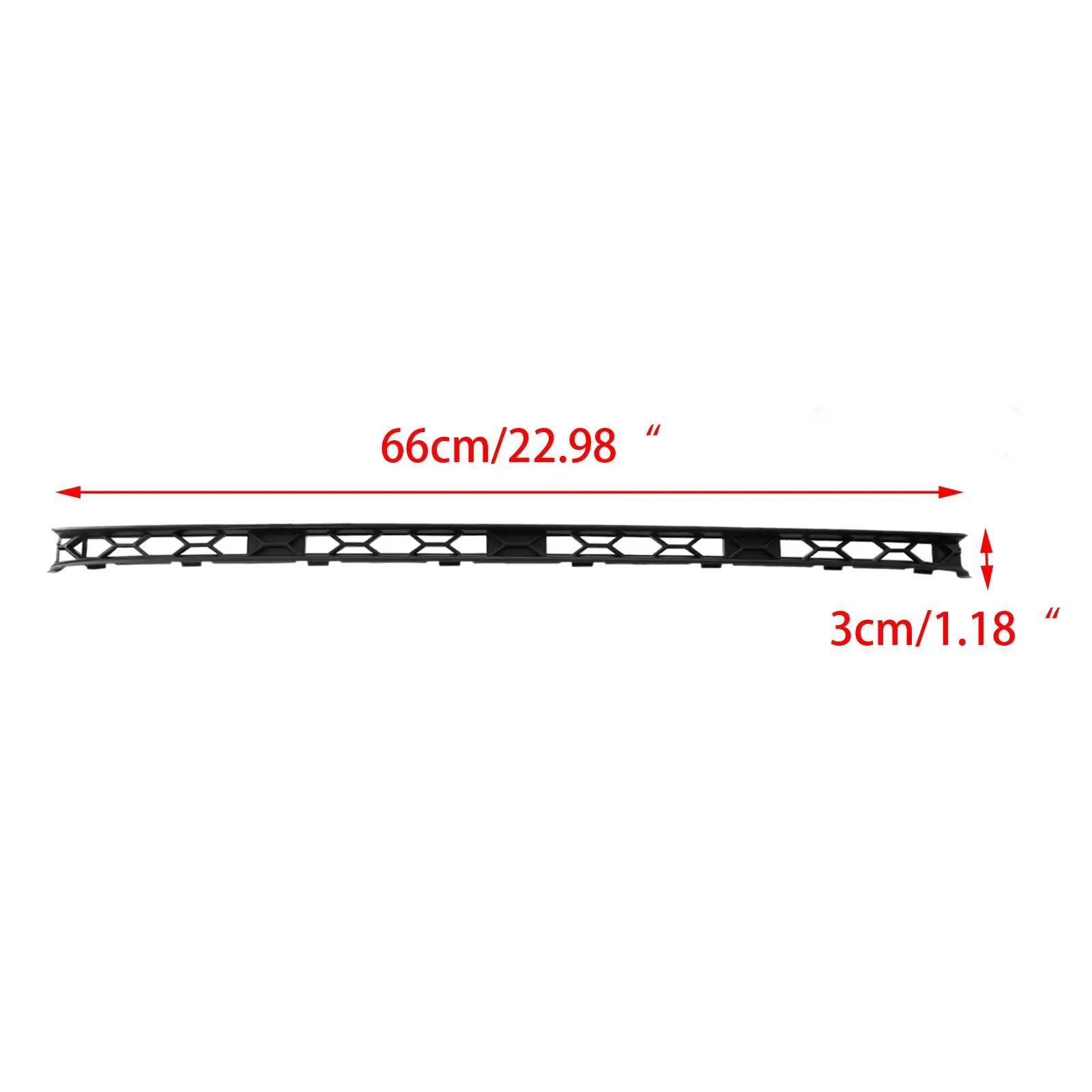 Front Bumper Grille Direct Replaces Professional Spare Part Durable Front Bumper Lower Center Grill for Audi TT 2011-2014