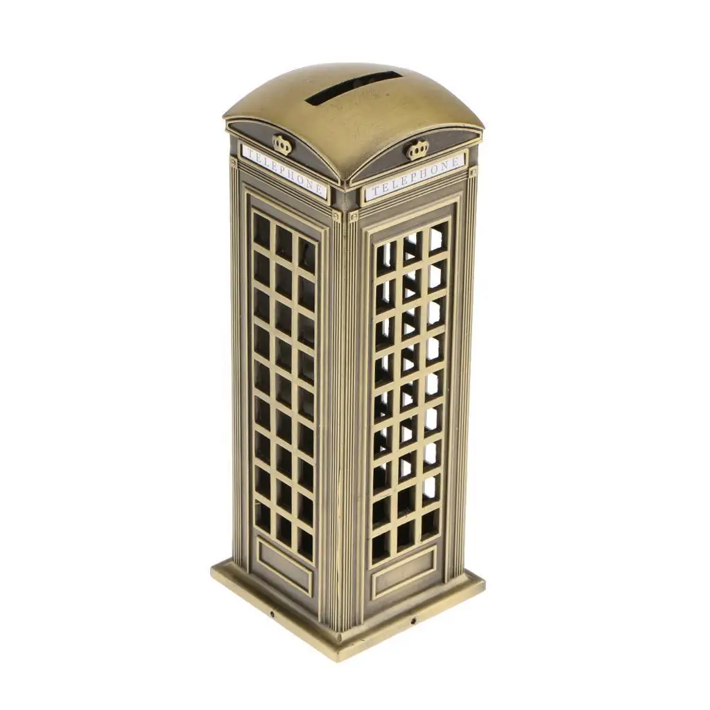 Attractive Metal Alloy  Spare Change  Street   Piggy  Money Box