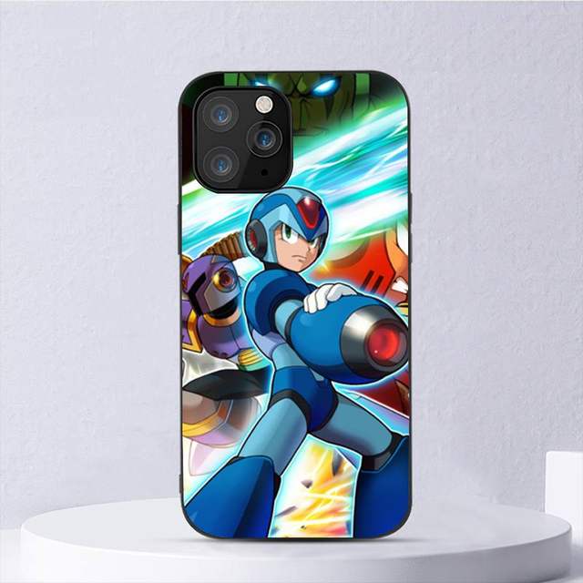 Rockman Megaman Gamec Phone Case For iPhone 11 12 Mini 13 14 Pro