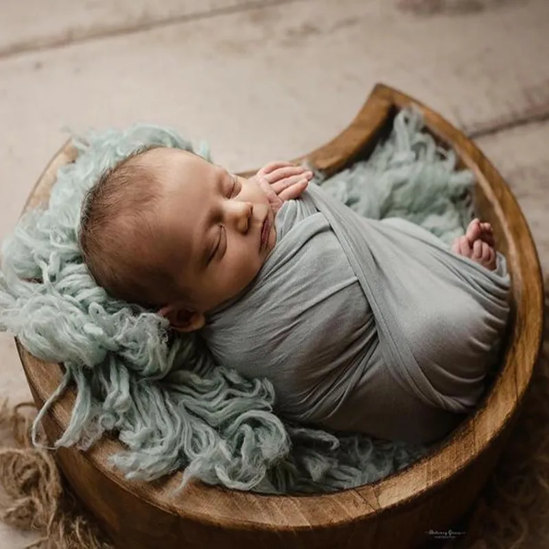 newborn photography packages Newborn Photography Props Baby Shoot Studio Accessori Wooden Barrel Charcoal Burning Craft Container Full-moon Baby Posing Props hand & footprint makers booklet