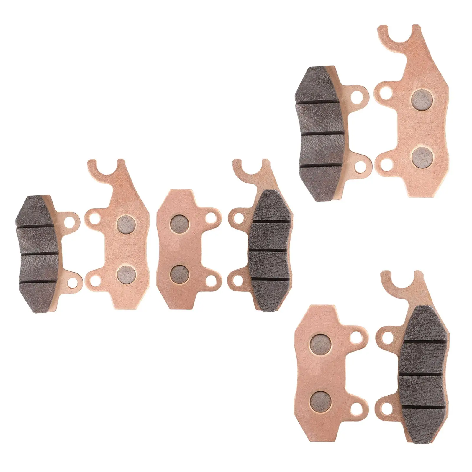 Brake Pad Direct Replaces Professional Accessories Autobike Sintered Pads for Kawasaki Kl650 Klr650 E8F E9F 2008 - 2014