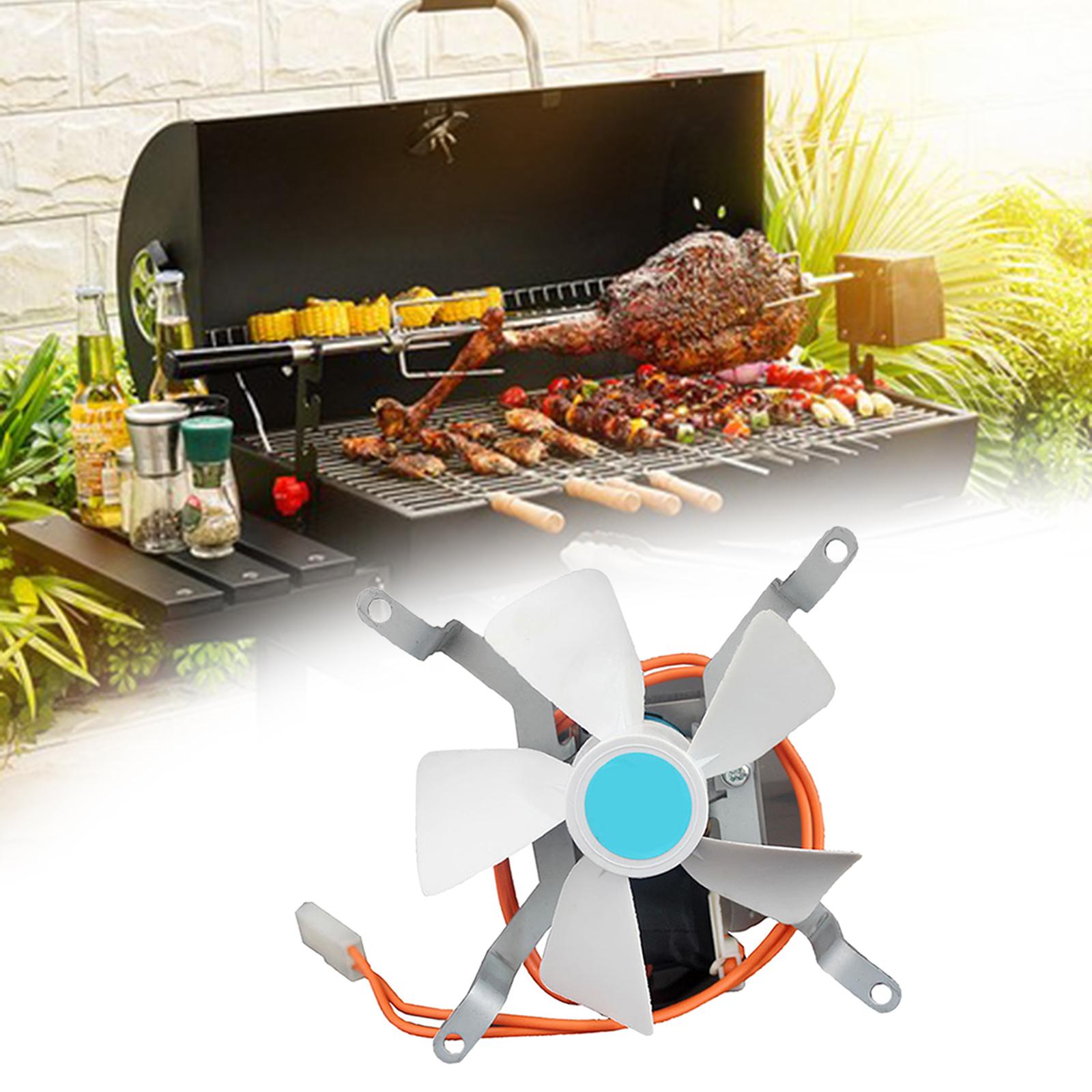 Barbecue Fan Motor Blower Kitchen Supplies 220-240V Low Noise Replacement for Camping Picnic Cooking Outdoor Accessories