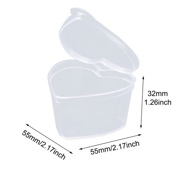 Slime Containers with Lids and Handles, Plastic Storage Bucket Containers,  Clear Slime Storage Case for Slime DIY Art Craft - AliExpress