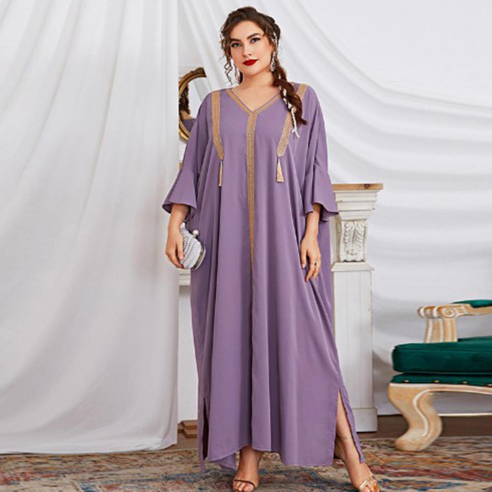 grande hem plus size vestido feminino estilo