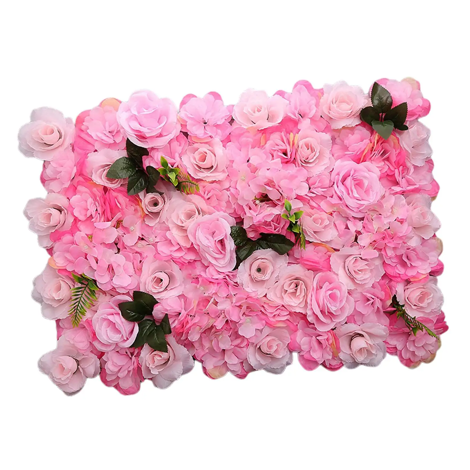 Artificial Flower Panels Silk Wall Decor Romantic for Photography Outdoor