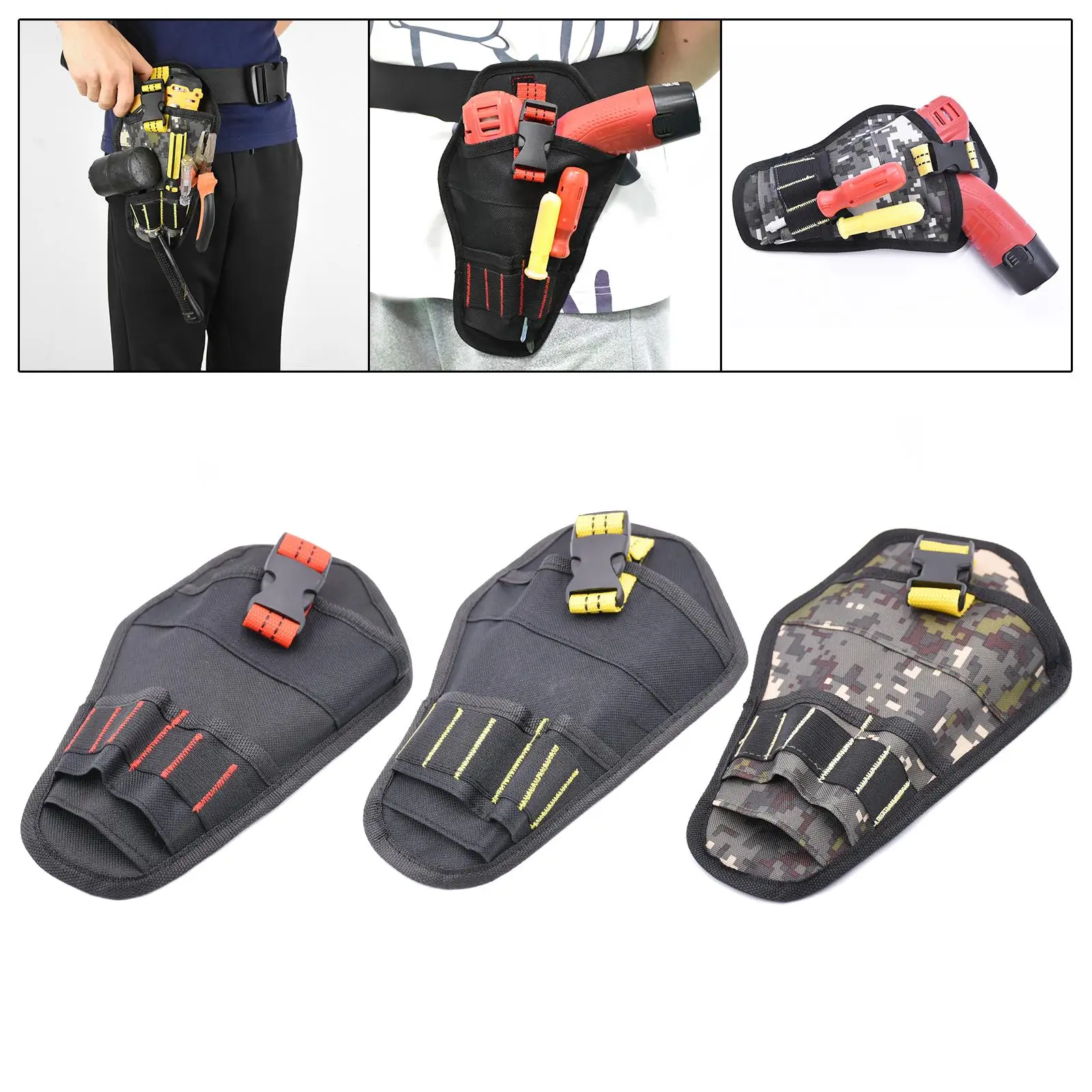 Electric Grinder Bag Convenient Electrician Hand Tool Bag Organizer for Worker Electricians Hand Tools Electric Drill