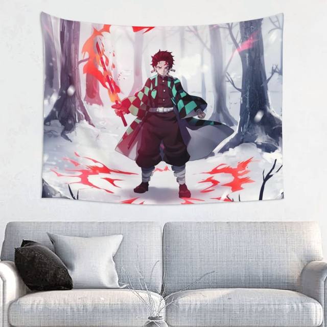 demon slayer onis superiores Tapestry for Sale by Mika-Funart