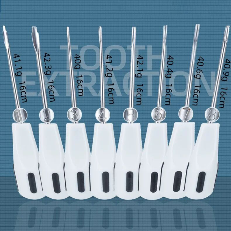 Best of 8Pcs Dental Tooth Extraction Elevators Teeth Extracting Apical Root Elevator Stainless Steel Minimally Invasive Forceps Tools Reviews & Tips