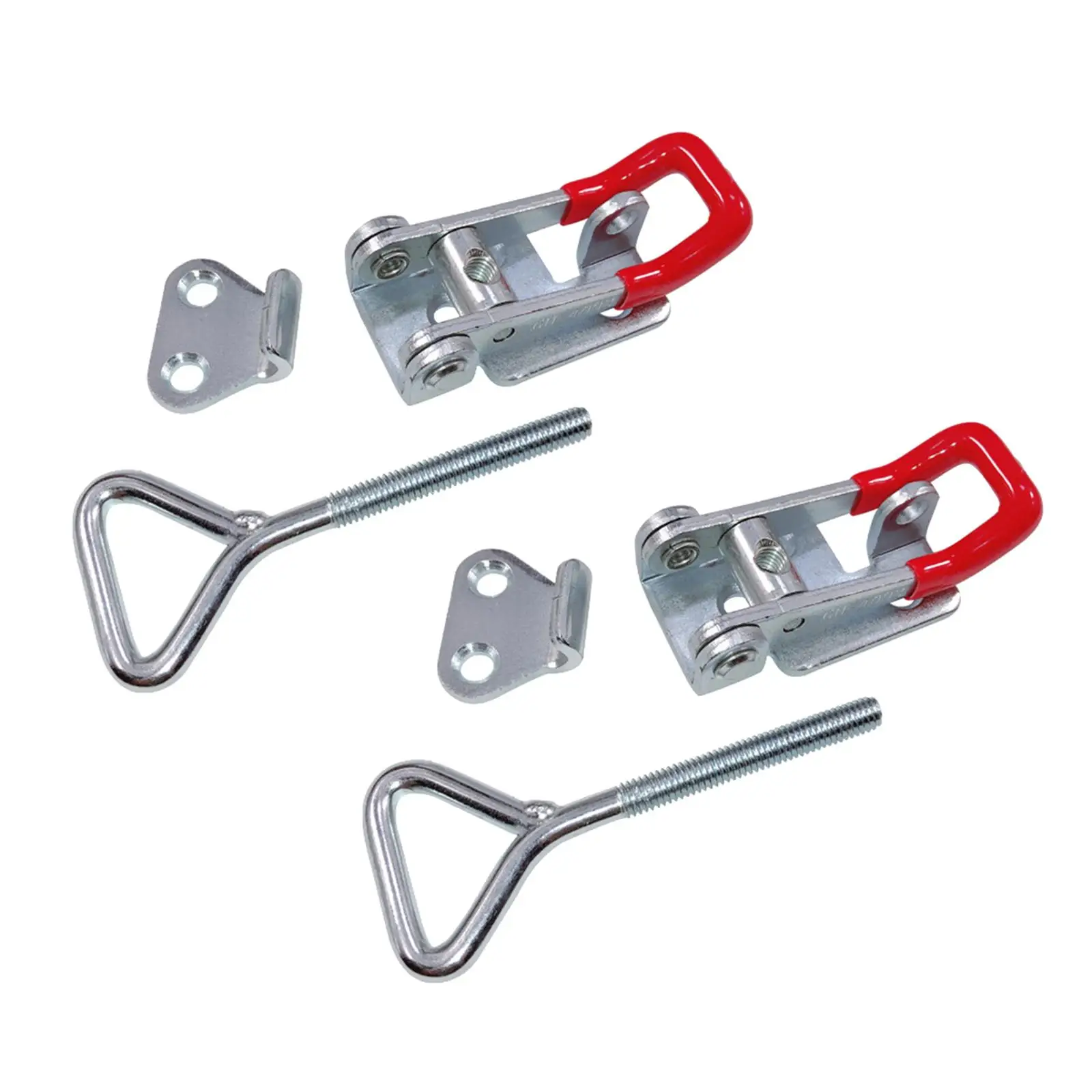 Heavy Duty Toggle Latch Clamp AntiSlip Push Pull Action Hand Tool 600kg Tilt Clamp Latch Type Toggle Clamp for Smoker Lid Jig