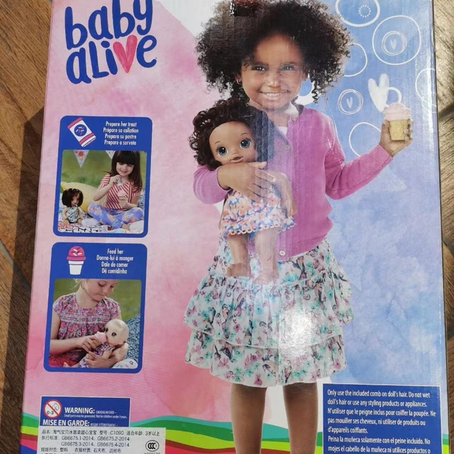 Black African American Hasbro Baby Alive Doll 