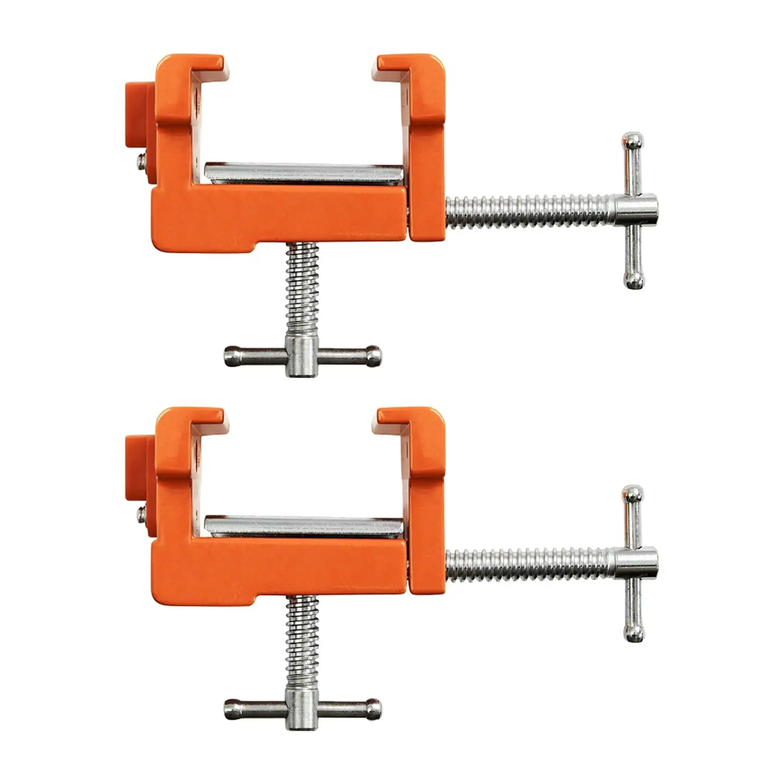 2Pcs Cabinetry Clamps Mounting Craft Repair Professional Woodworking Metal