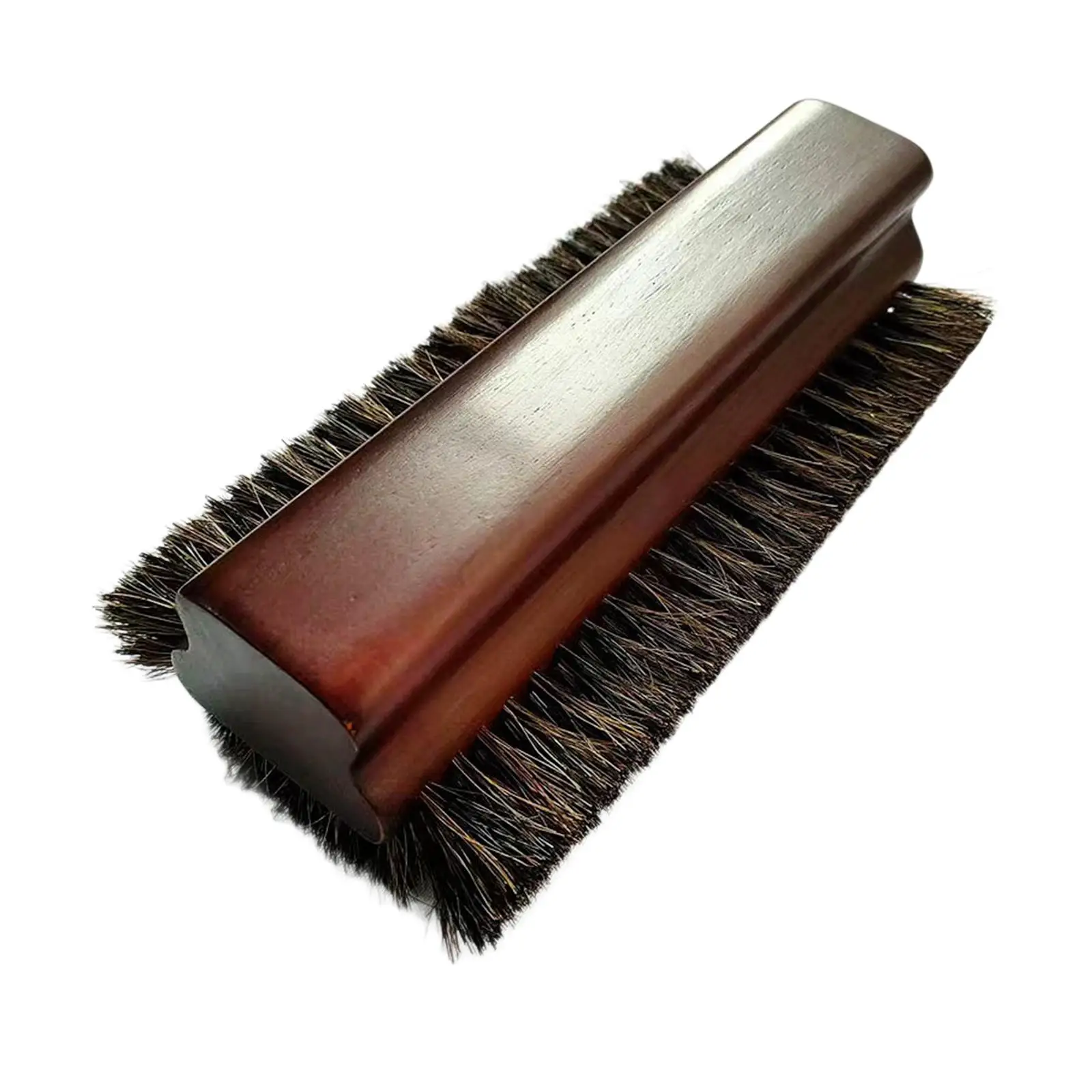 Billiard Table Brush Wooden Handle Durable Comfortable Gripping Lightweight Practical Convenient Three Sided Horse Hair Brushes