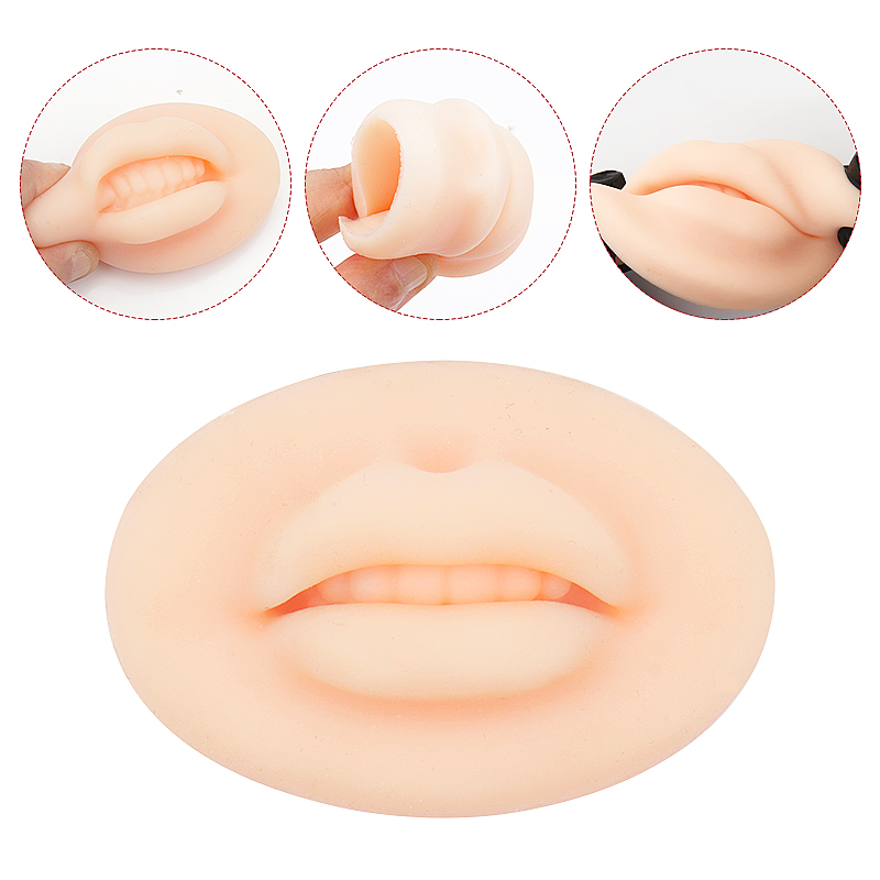 Best of Silicone Lip 3D Skin Model Practice Soft Thicken Lip Open Mould Mold Tattoo Accessories Makeup Permanent Tools Reviews & Tips