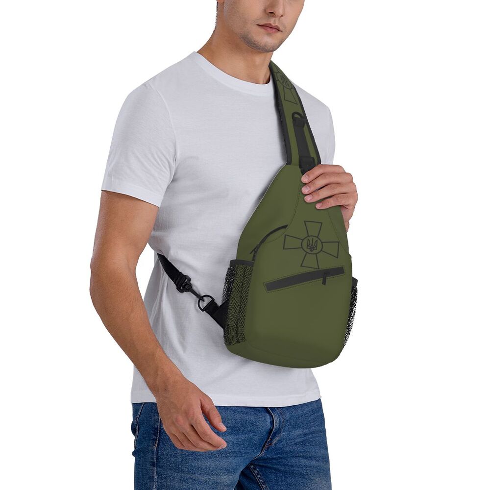 saco personalizado zelensky ombro crossbody mochila para homem viajando daypack