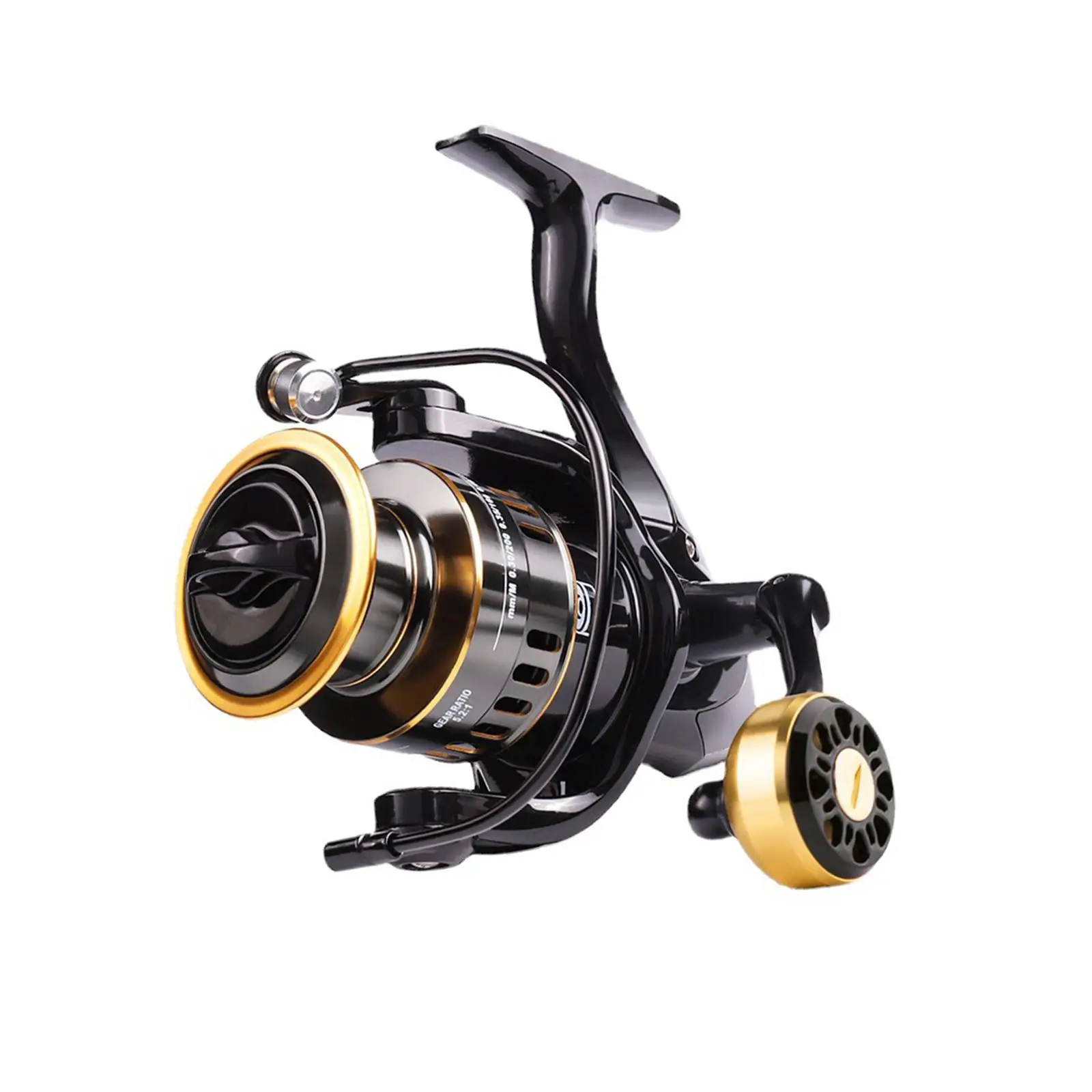 Fishing Reel Baitcasting Gear High Speed Smooth Left Right Interchangeable for Trout