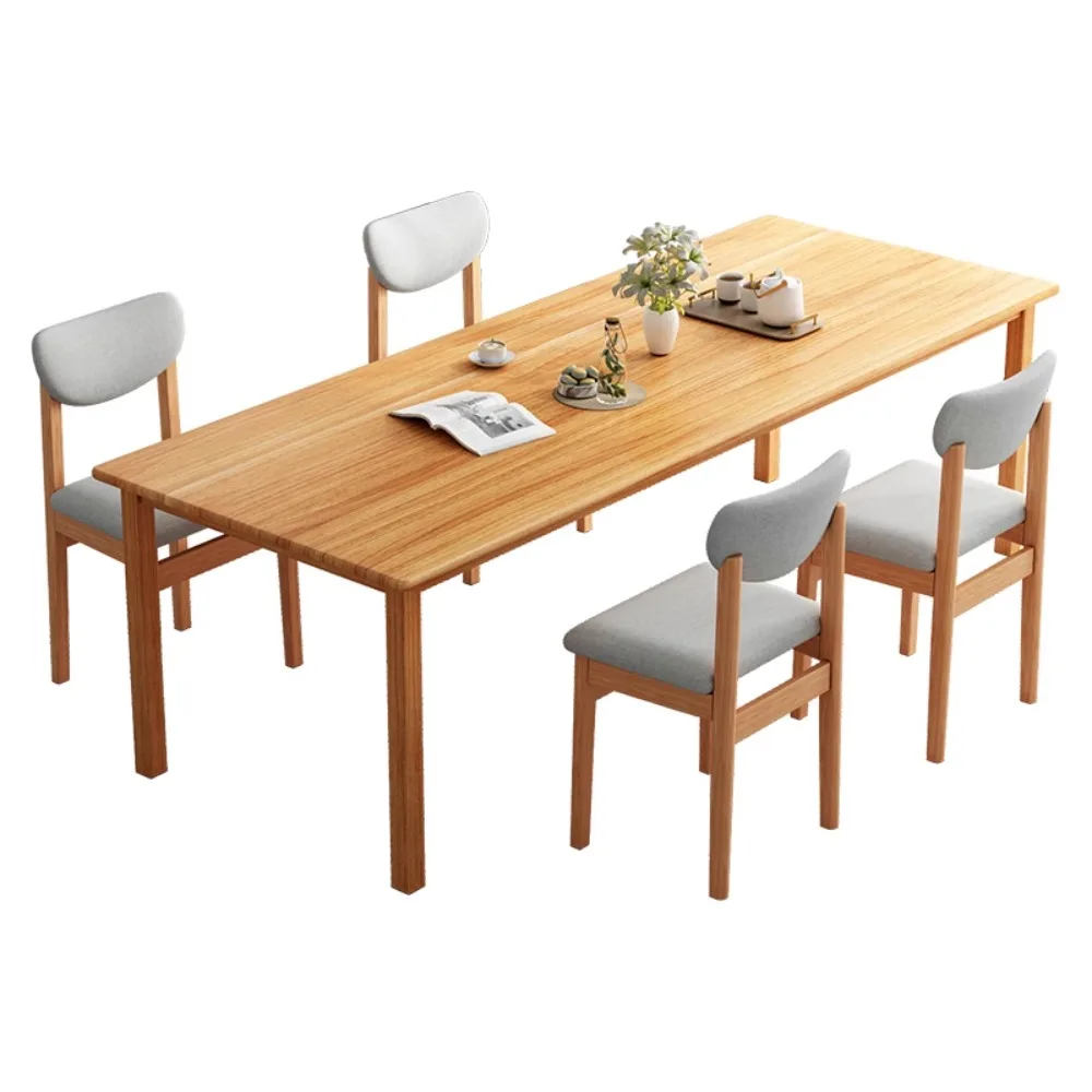 Title 4, Holz Studie Esstisch Restaurant Moderne Set 6 S...