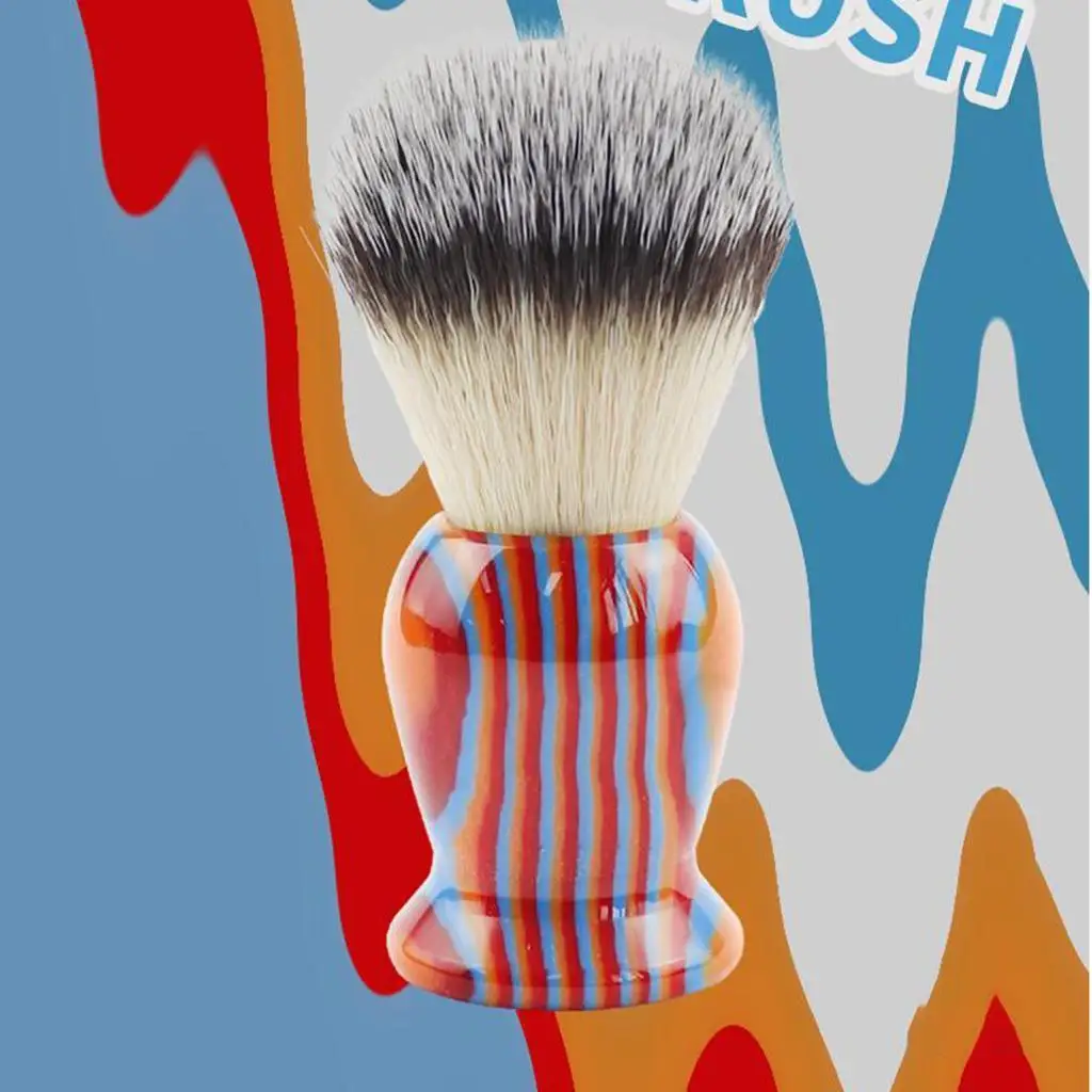 Perfect Shave Barber  Shaving Brush Beard Cleaning Grooming Appliance Salon Tool Gifts