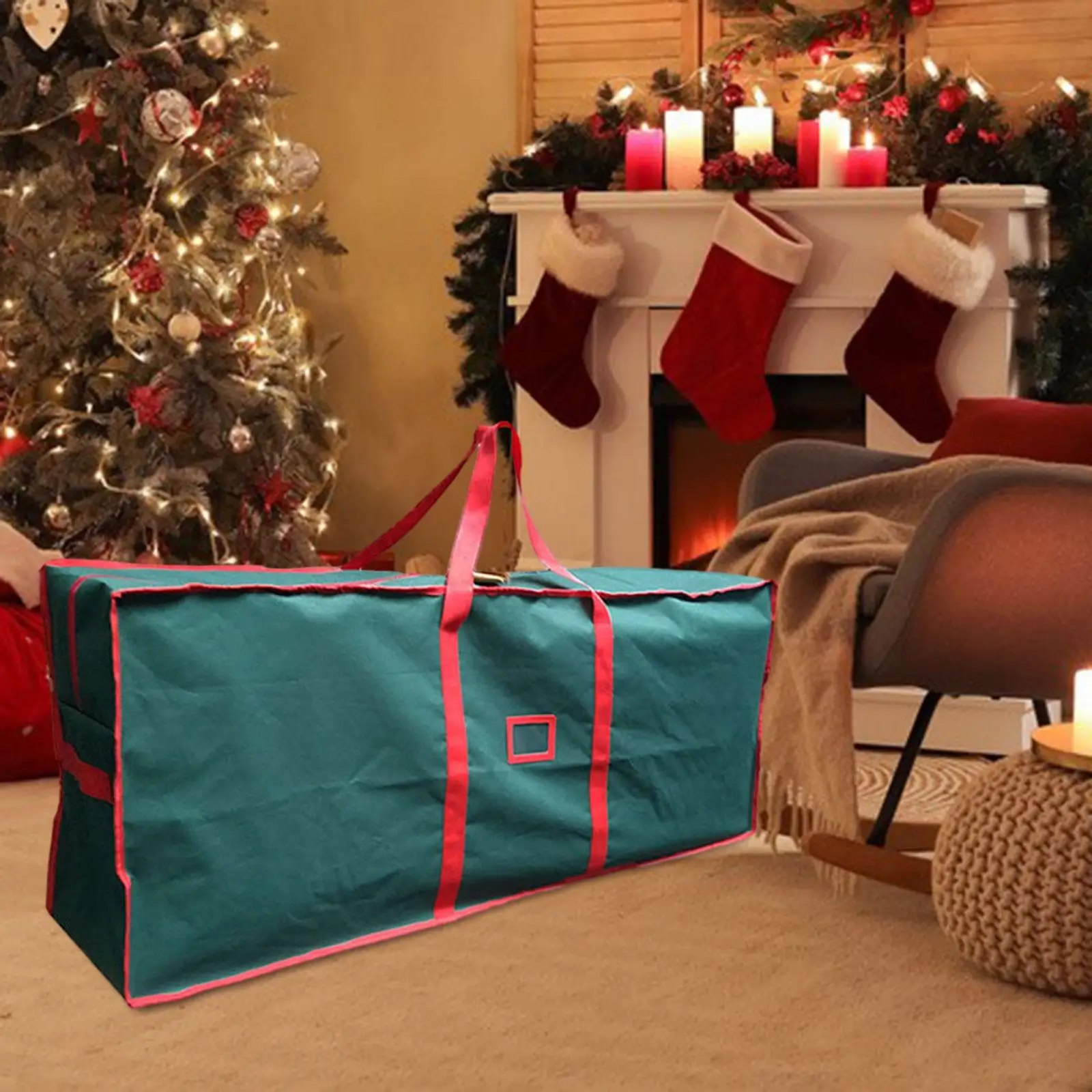 Christmas Tree Storage Bag, Large Christmas Tree Bag, Oxford Cloth, Christmas Tree Storage Box Holiday Tree Storage Bag