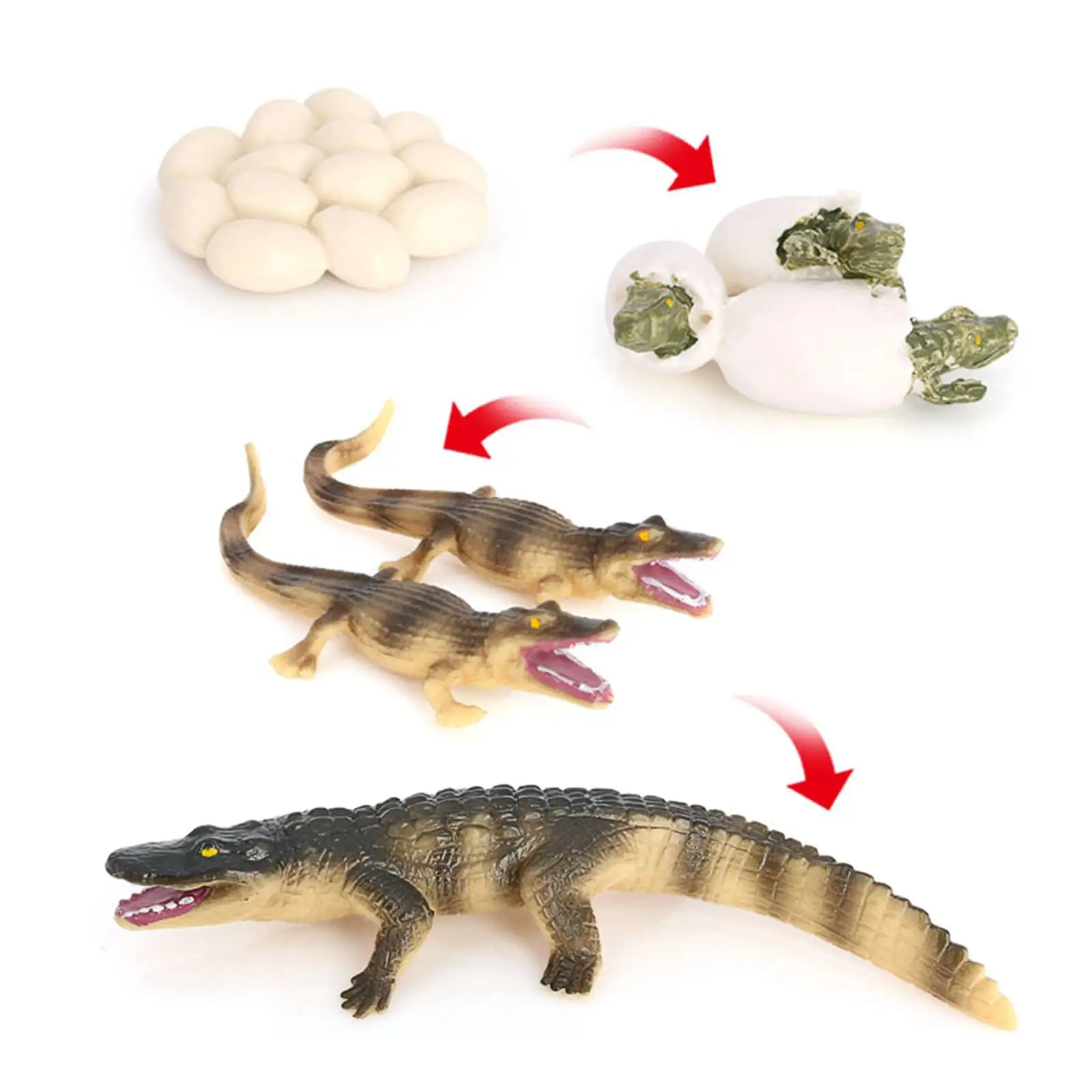 Assorted Plastic Insects Crocodile Bugs Figures Model Kids Educational Toys