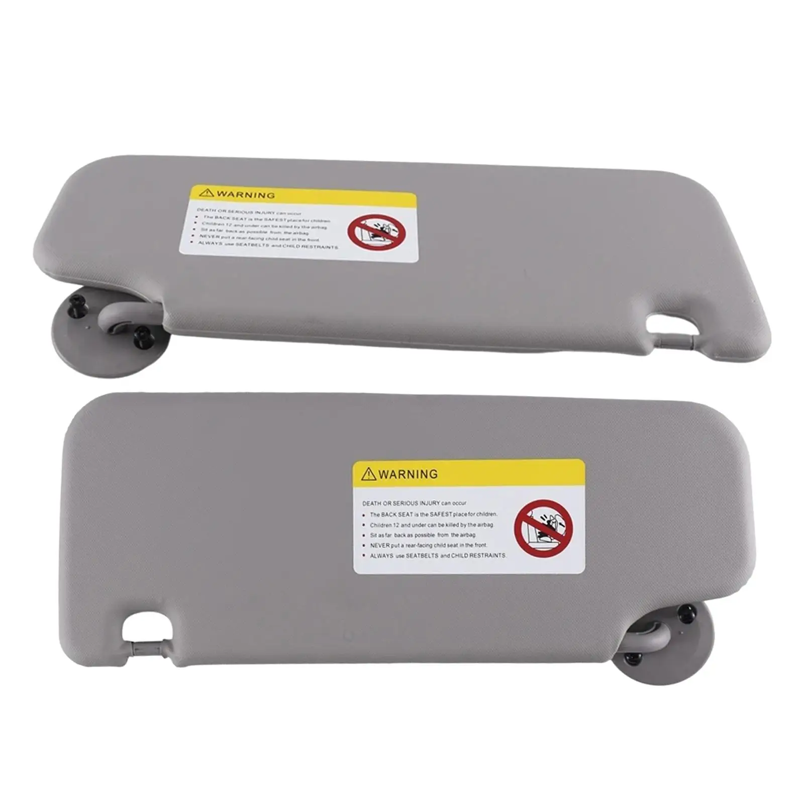 2 Pieces Windshield Sun Visor P95327509 P95327507 Grey Sunproof Plate Direct