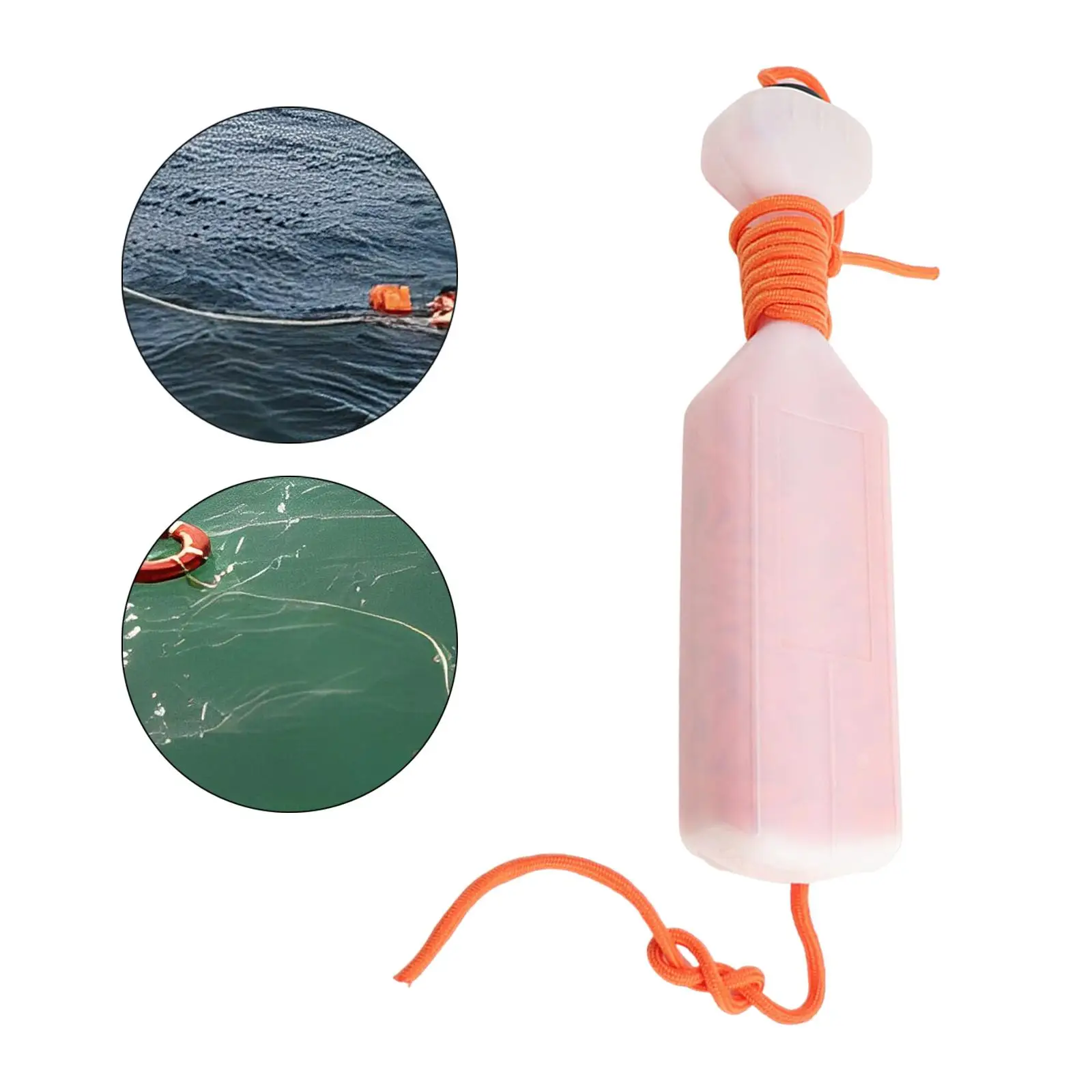 Floating Rescue Throw Rope Equipment Water Storage Supplies for Kayaking Ice Fishing Outdoor Activities Boating Swimming