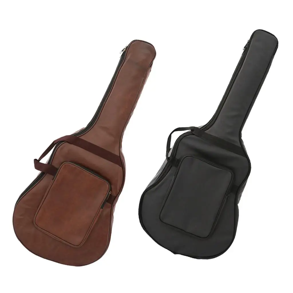 Guitar Bag Waterproof Guitar Case Backpack Carrying Bag for 1 Inch Acoustic Guitar And Western Guitar