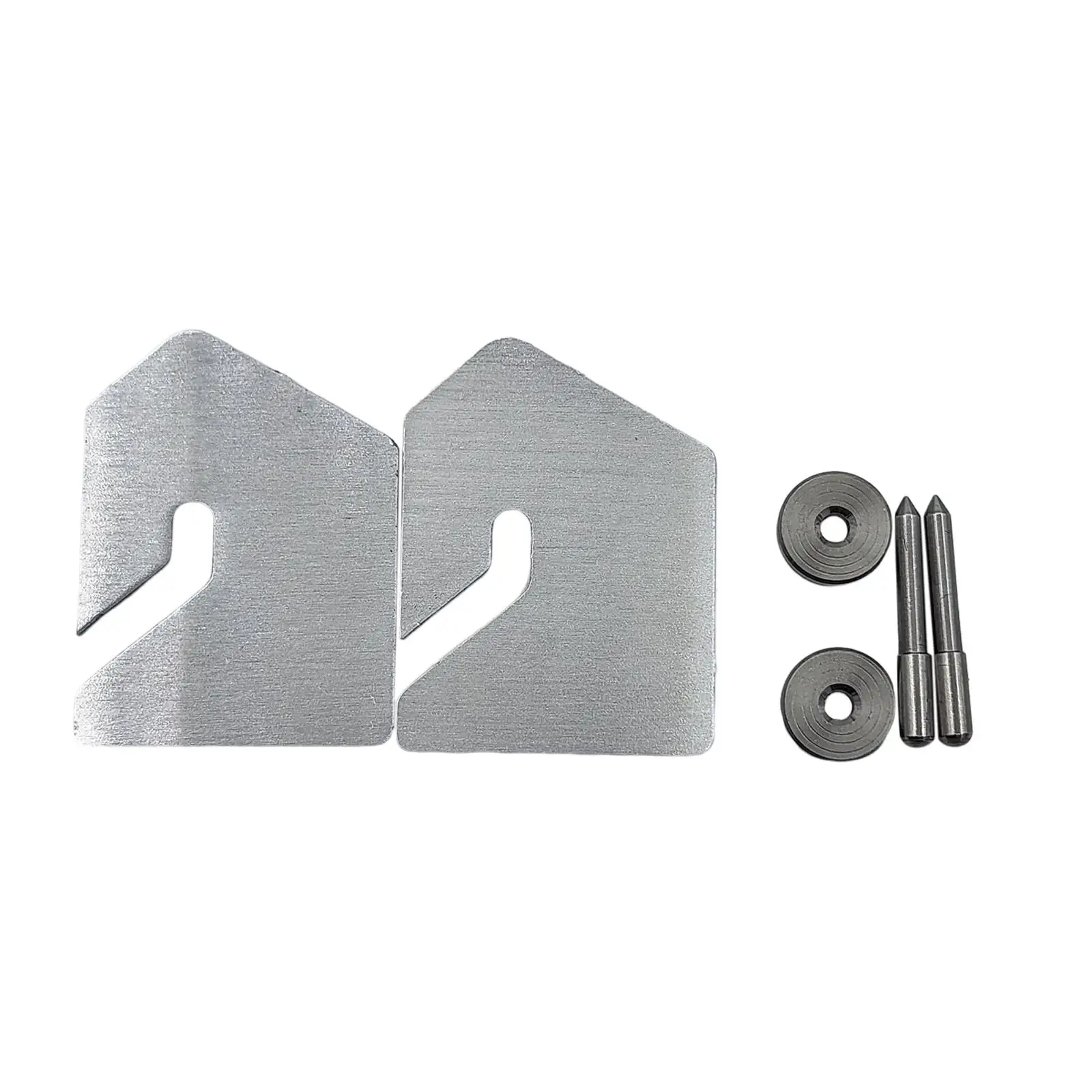 2 Cover Total Hinge Repair Kit Pins Spacers Hinge Set for 0 145 165 Direct fit, no modification requires, easy installation