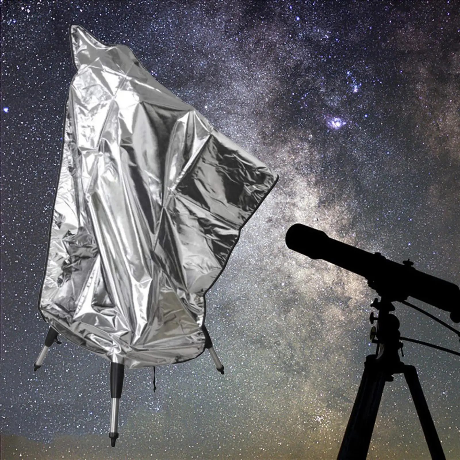 Astronomical Telescope Dust Cover Easy to Use Waterproof Accs for Traveling