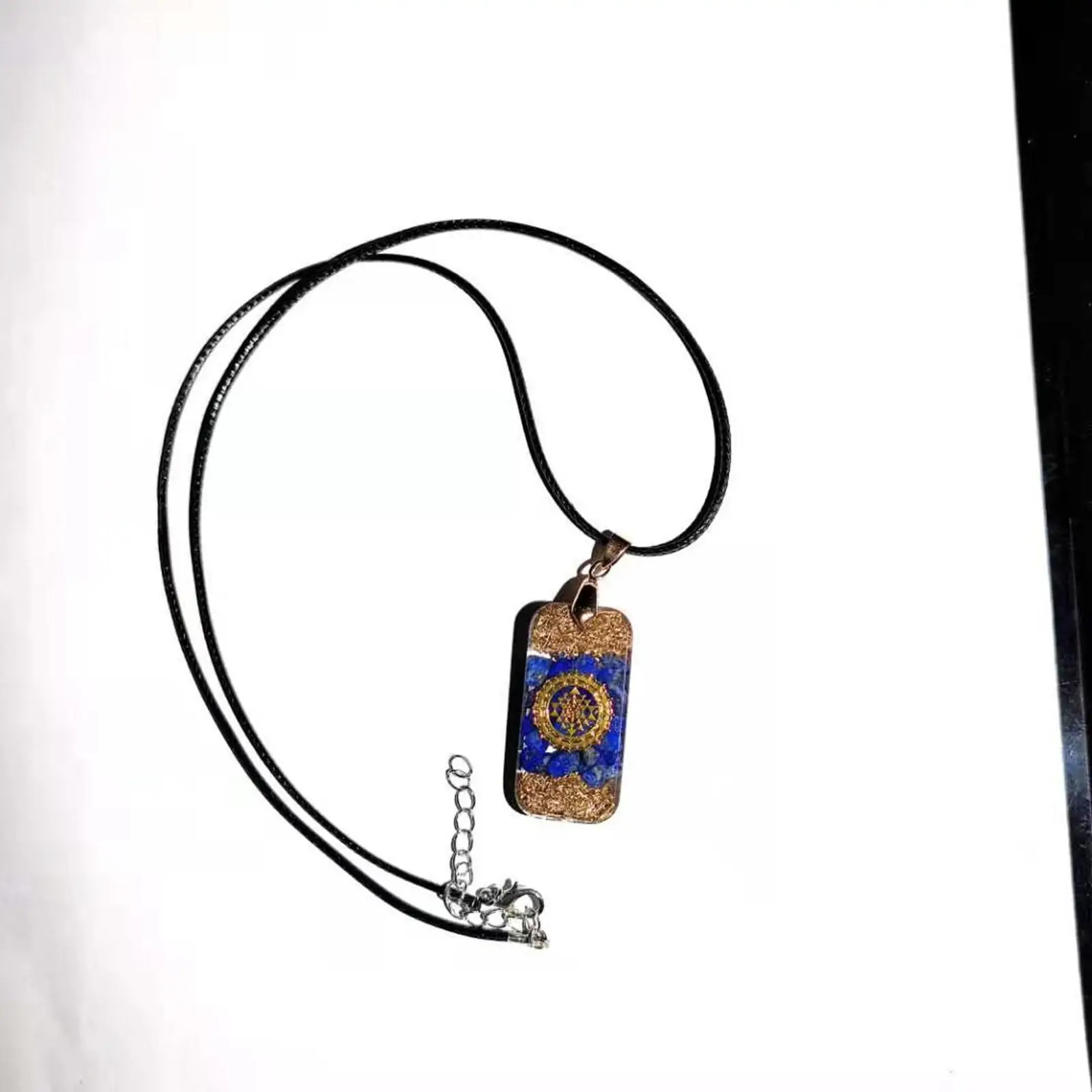 Chakra Pendant Necklace, Positive Energy Generator, Relaxing Necklace Purification Pendant, Protection Amulet for Women Men